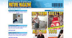 Desktop Screenshot of mature-magazine.com